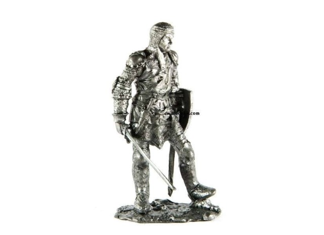 Tin 54mm Knight Soldier Germany. Bavarian Knight - image 1