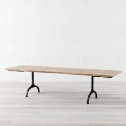 Nord Extendable Live Edge Natural Oak Dining Table - thumbnail 4