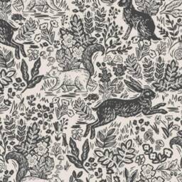 Woodland Crib Sheet - Neutral Deer Baby Bedding Forest Nursery Mini Rustic Changing Pad Cover - thumbnail 2