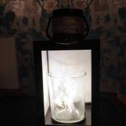 Sentimental Mother's Day Gift- Personalized Photo Lantern Handmade Memorial Gift With Led Lights - thumbnail 4