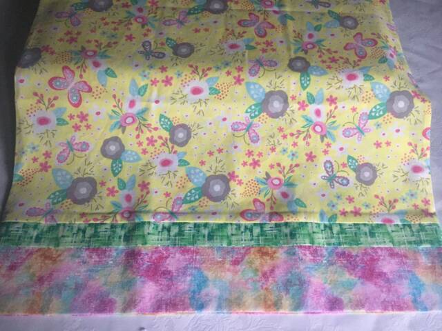 Floral Butterfly Spring Pillowcase - image 1