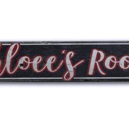Kid Room Sign, Custom Child Decor, Children Wall Kids Gift -Rustic Hand Made Distressed Wood Decorations - thumbnail 2