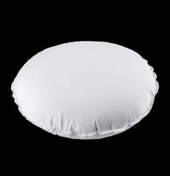 Customised Hollowfibre Round Cushion Pads Insert Inner Scatter Fillers Pillow