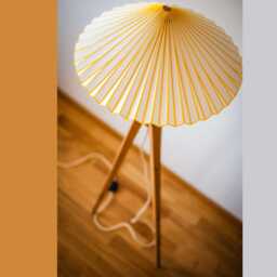 Tripod Floor Lamp Retro 60-70 Design Origami - thumbnail 2