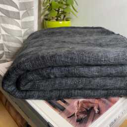 Hand-Loomed Yak Wool Blend Blanket Living Room Sofa Throw Fairly Traded From Nepal Home Accessories Ideal Gift Yoga Camping Warp L31 - thumbnail 3