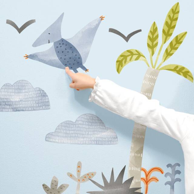 Conrad The Dinosaur - Peel-And-stick Wall Decals Mej - image 1