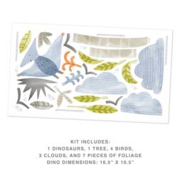 Conrad The Dinosaur - Peel-And-stick Wall Decals Mej - thumbnail 4