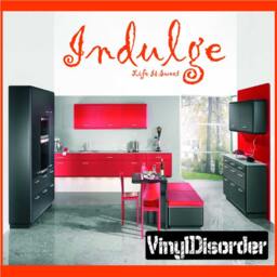 Indulge Life Is Weet - Vinyl Wall Decal Quotes Sticker Kitchenquotes18Et - thumbnail 1