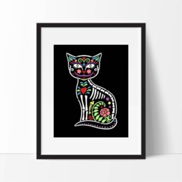 Gato Muerto Wall Art Stencil - Reusable Stencils Diy Home D??cor Easy - thumbnail 3