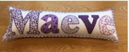 Personalised Girl's Cushion - thumbnail 1