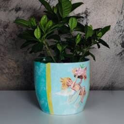 "Ceramic Flowerpot ""Renaissance" - thumbnail 3