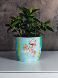 "Ceramic Flowerpot ""Renaissance" - thumbnail 1