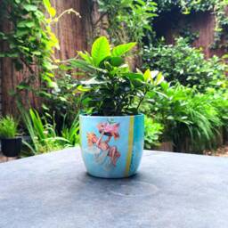 "Ceramic Flowerpot ""Renaissance" - thumbnail 4