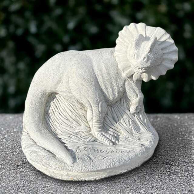 Concrete Dragon Sculpture Stone Lizard Figurine Cement Reptile Statue Mythical Decoration Handmade Ornament Lizard Lover Gift - image 1