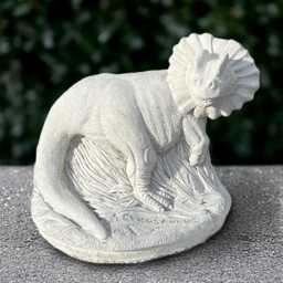 Concrete Dragon Sculpture Stone Lizard Figurine Cement Reptile Statue Mythical Decoration Handmade Ornament Lizard Lover Gift - thumbnail 1