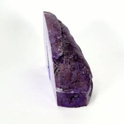 Purple Agate Bookend Pair - 6 To 9 lb Geode Home Decor - Rk1-26 - thumbnail 3