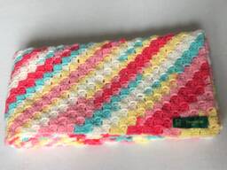 Multi-Coloured Baby Blanket - thumbnail 1