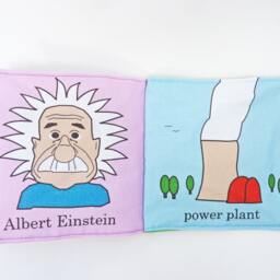 Cloth Book For Babies - Nuclear Physics - thumbnail 4