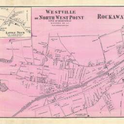 Antique Rockaway Long Island Map Print Westville Of Hempstead - thumbnail 3
