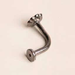 Red Floral Ceramic Curtain Tie Back Hook Antique Style - Sold in Sets - thumbnail 4