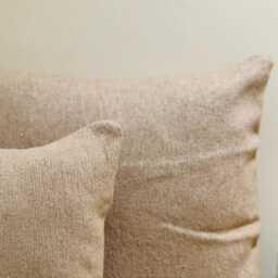 Handmade Moroccan Cotton Throw Pillow Cover, Boho Cushion, 23x23 In - thumbnail 3