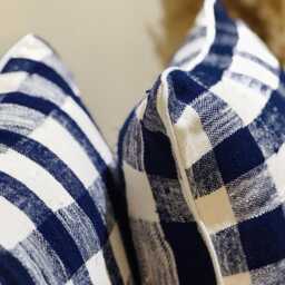Handmade Moroccan Soft Pillow Cover, Berber Recycled Blanket, Home Design - thumbnail 4