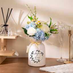 Personalized Engaged Flower Vase, Engagement Gift For Couple, Anniversary Gifts Her, Proposal Party Favor, Newlyweds Gifts, Wedding - thumbnail 3
