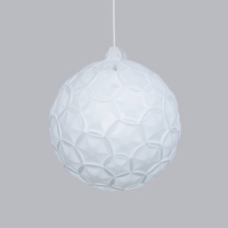 Sphere Pendant Light - Airy White Lamp - thumbnail 1
