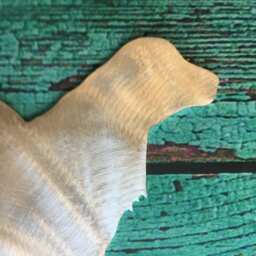 Golden Retriever, Dog Christmas Tree Topper, Yard Stake, Wall Or Shelf Art, Metal, Dog Lover, Assistance Dog, Guide Puppy Raiser Gift - thumbnail 4