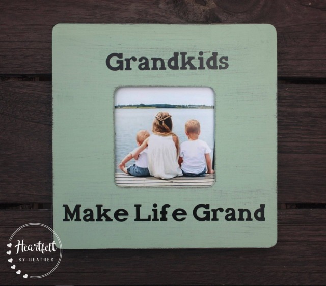 Personalized Grandkids Picture Frame - Mother's Day Gift For Grandma - image 1
