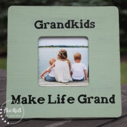 Personalized Grandkids Picture Frame - Mother's Day Gift For Grandma - thumbnail 2