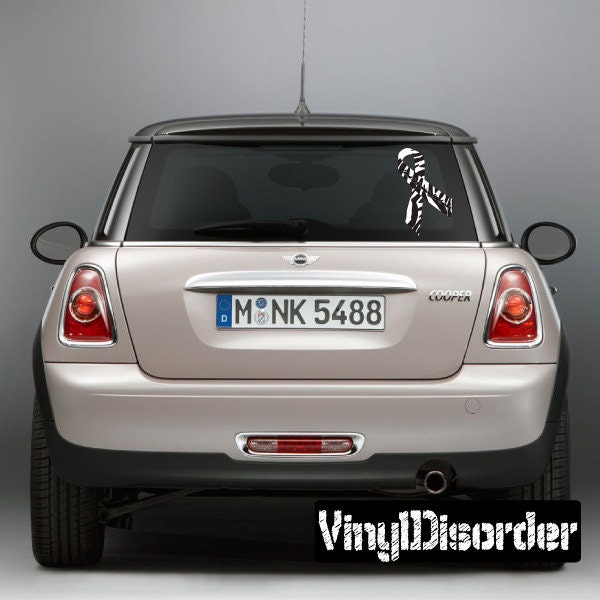 Carcinoid & Neuroendocrine Tumor Awareness Ribbon Vinyl Wall Decal Or Car Sticker