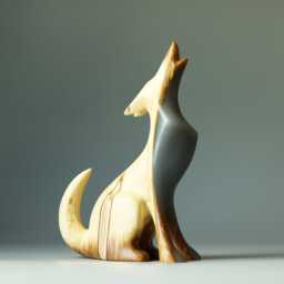 Wolf Sculpture - 28 - thumbnail 3