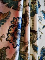 Curtain Panels Pair Teal Ivory Drapes 94 96 108, Custom Finders Keepers Blue, Window Treatment Kaufmann Curtainsfrench Drapery Light Green