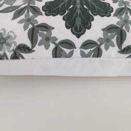 Green White Butterflies Spring Cushion Cover 16 - thumbnail 2