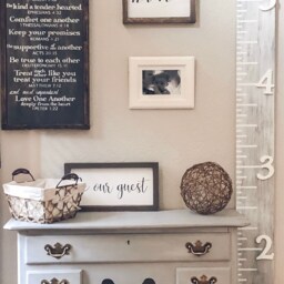 Wood Growth Chart Ruler - Baby Shower Gift - Milestone Tracker - Kids Room Decor - Family Keepsake - thumbnail 3