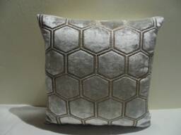 Designers Guild Fabric Manipur Oyster Cushion Cover/Pillow Cover - thumbnail 1