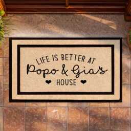 Family Name Outdoor Doormat, Personalised Weatherproof Welcome Mat - thumbnail 4