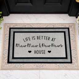 Family Name Outdoor Doormat, Personalised Weatherproof Welcome Mat - thumbnail 3