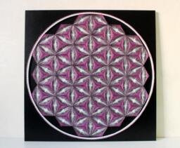 string Art Flower Of Life Sacred Geometry Psychedelic Wall Home Decor D??cor Mandala Zen 3D New Age Spiritual Gift Meditation