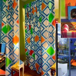 "Designers Guild , Curtain Panels-Roman Blinds "" Bayshore" - thumbnail 3