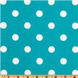Turquoise & White Owl Bean Bag Chair Cover With & Polka Dots, Aqua - Gift Under 75 - thumbnail 2