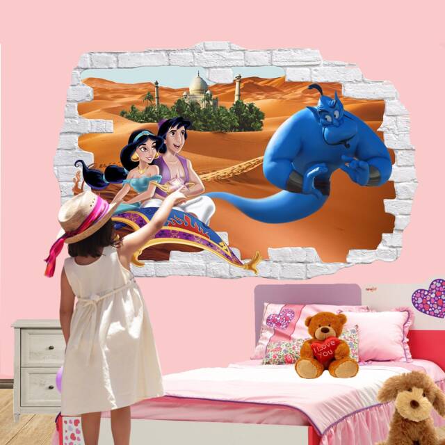 Famous Cartoon Characters Wall Art Sticker Decal Mural Poster Girls Room Decor 1045 - image 1