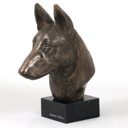 Malinois, Dog Marble Statue, Limited Edition, Artdog. Made Of Cold Cast Bronze. Solid, Perfect Gift. Limited Edition - thumbnail 2