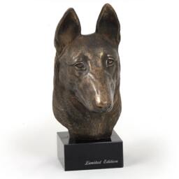 Malinois, Dog Marble Statue, Limited Edition, Artdog. Made Of Cold Cast Bronze. Solid, Perfect Gift. Limited Edition - thumbnail 3