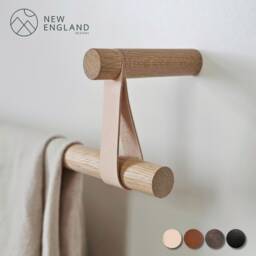 Curtain Rod Holder/Pole Holder, Leather Strap Curtain Hanger, Bracket. Not Included - thumbnail 3