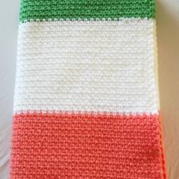 Crochet Blanket - Baby Shower Handmade Gift For Mum To Be - thumbnail 2