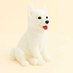 Handcrafted Akita Inu Candle - thumbnail 2