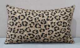Ralph Lauren Bacara Leopard Bamboo Fabric Cushion Cover 35x55 cm - thumbnail 1