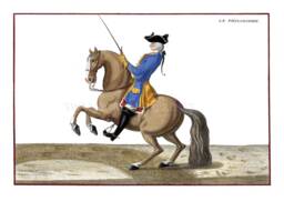Horse Dressage Wall Art Print Ballet School Decor - thumbnail 1